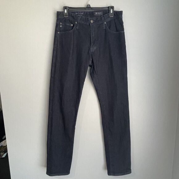 AG Adriano Goldshmied Jeans Mens 31x34 Everett Slim Straight Dark Wash JAPAN - Picture 1 of 14